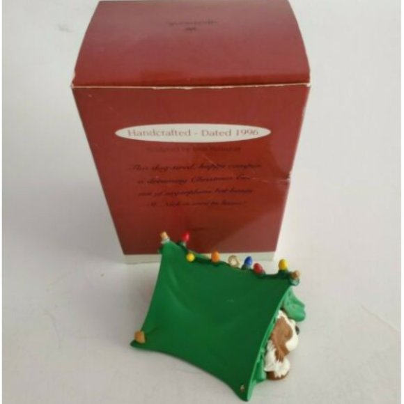 1996 Hallmark Keepsake Ornament Pup-Tenting - Picture 2 of 3